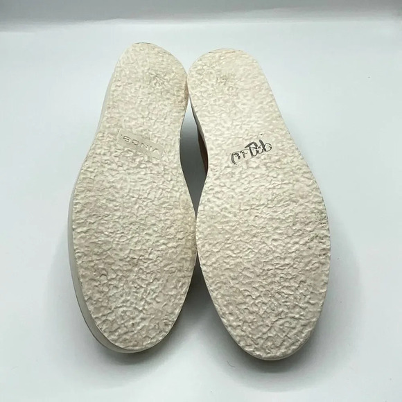 VINCE Sanders Platform Patent Leather Rose Loafer Slip-On Sneakers Women's 8 - Picture 6 of 6